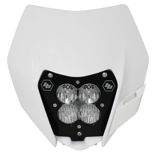 KTM Headlight Kit DC 14-On W/Headlight Shell White XL Pro Series Baja Designs