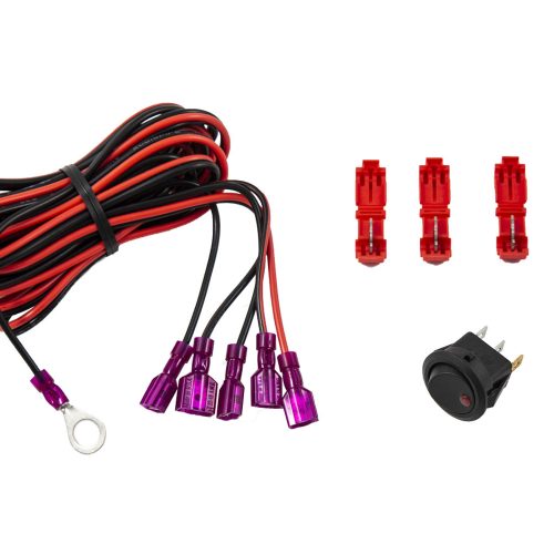 Add-on LED Switch Kit Red Diode Dynamics
