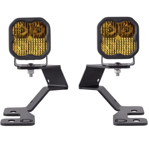SS3 LED Ditch Light Kit for 2021 Ford Bronco Sport, Pro Yellow Combo Diode Dynamics