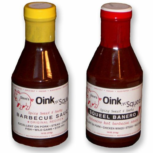 Steve’s Oink-n-Squeel BBQ Sauce (12 bottle Case)